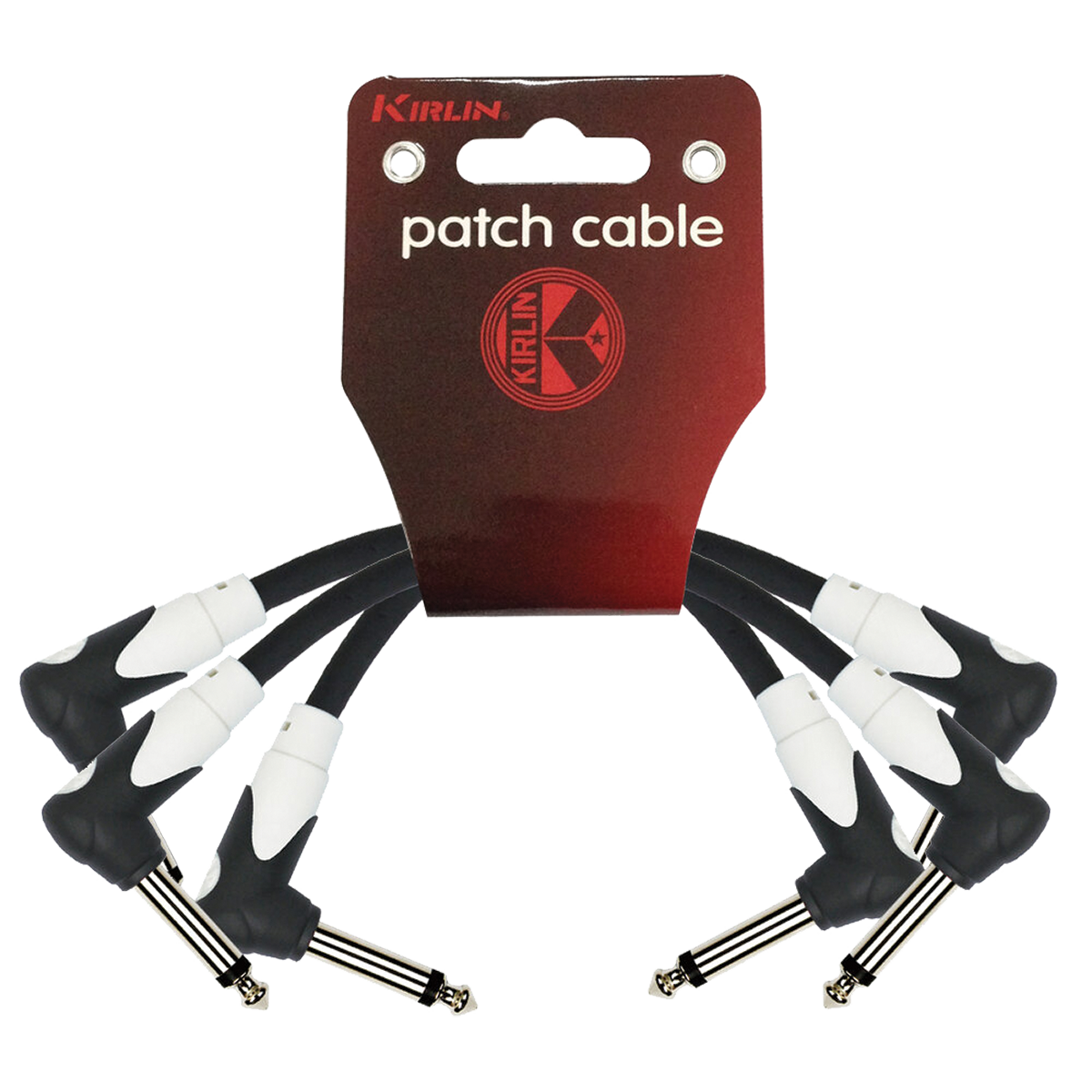 Kirlin KLG32033 Patch Cable 3 Inch Moulded Plugs 3Pack