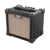 Aroma AG10BK 10W Black Electric Guitar Portable Amplifier