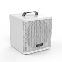 Aroma AG40A 40W Rechargeable Acoustic Guitar Amplifier White