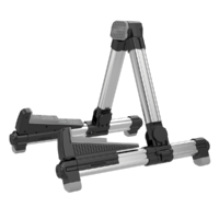 Aroma AGS08 Silver Guitar Stand