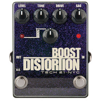 TECH 21 Boost Metallic Distortion Pedal