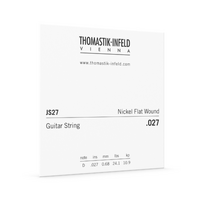 Thomastik Jazz .027 Single String Nickel Flatwound [DTJS27]