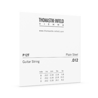 Thomastik .012 Single String Plain Tin Plated Steel