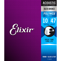 Elixir 11000 Polyweb 80/20  Extra Light 10 - 47