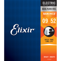 Elixir 12007 Nanoweb 7-String Electric  Super Light 9-52