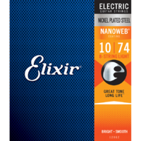Elixir 12062 Nanoweb Electric 8 String Light 10-74