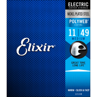 Elixir 12100 Polyweb Electric Medium 11-49