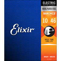 Elixir 12450 Nanoweb Electric 12 String Light 10-46