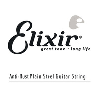 Elixir 13018 Anti-Rust Plain   Steel Single String