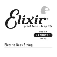 Elixir 15375 Nanoweb Single Bass .075