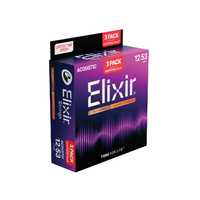 Elixir Nanoweb 80/20  12-53 3 Pack Light [E16565]