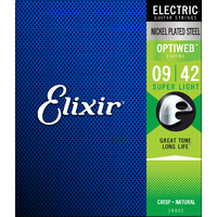 Elixir 19002 Optiweb Electric  9-42 Super Light