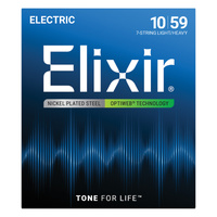 Elixir 19074 Optiweb 7-String Electric Light/Heavy 10-59