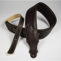 Franklin 2.5" Premium Chocolate Padded Glove Leather Strap