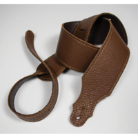 Franklin 2.5" Caramel Purist Leather Strap with Buck Backing