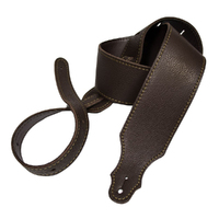 Franklin 2.5" Chocolate Purist Leather Strap with Buck Backing