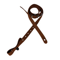 Franklin 5/8" Mandolin Suede Cognac Strap [FM1-CG]