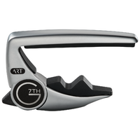 G7 Performance 3 Silver Classical and Wide Necked Guitar Capo