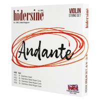 Hidersine Andante Violin String 4/4 - 3/4 Set [H50A]