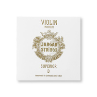 Jargar Superior Violin 4/4 'D' Medium String Silver Wound [JSU03]