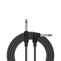 Kirlin Entry 24 Instrument Cable RA to Straight Black - 10FT [KIC242BK-10]