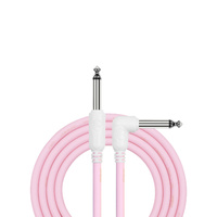 Kirlin Entry 24 Instrument Cable RA to Straight Rose Pink - 10FT [KIC242RS-10]