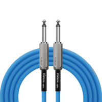 Kirlin 10FT Glow Instrument Cable Royal Sapphire [KIMGE-221-BL-10]