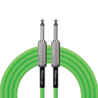Kirlin 10FT Glow Instrument Cable Kiwi Pop [KIMGE-221-GR-10]