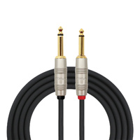 Kirlin 10FT Silent Plug Instrument Cable Black [KIP201-SILENT-10]