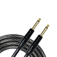 Kirlin IWB201WB 20ft Premium Plus Wave Black Instrument Cable