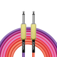 Kirlin 10FT Gradient Instrument Cable Pink to Orange [KIWJ-221G-PO-10]
