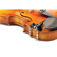 KNA VV-3V Ebony Violin Pickup with Volume Control