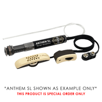 LR Baggs ANTHSL Anthem SL Acoustic Guitar Pickup Split Saddle System with Element & Microphone
