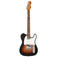 Levinson Sceptre Arlington Std Single Cutaway 3 Tone Sunburst SS w Indian Laurel Board