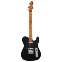 Levinson Sceptre Arlington Std Single Cutaway Black SS w Maple Board