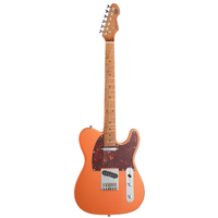 Levinson Sceptre Arlington Std Single Cutaway Sienna Metallic Copper SS w Maple Board