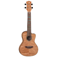 Luna UKEHTCEXM Uke High Tide Exotic Mahogany Concert with Gigbag