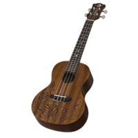 Luna UKEMOMAH Ukulele Mo Mah Concert w/Gig Bag
