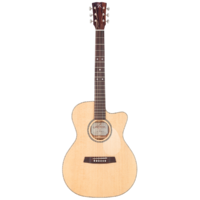 Kremona M25E Steel String Solid Top & Back Acoustic fitted with LR Baggs pickup and Case