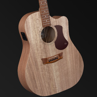 Pratley SL Dreadnought Cutaway / Electric Solid Top Qld Blue Fig, Layered Maple Back & Sides [PRSLD-CE-MF]
