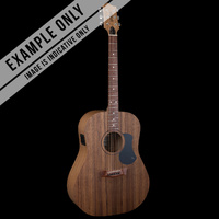Pratley SL Dreadnought Layered Araucaria Back & Sides, Solid Blackwood Top w/pickup [PRSLD-E-ABW]