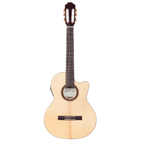 Kremona Rondo R65CW Spruce/Walnut Classical Guitar C/E w Case 