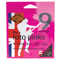 Rotosound R92 Roto Pink Electric String Set Twin Pack 9-42