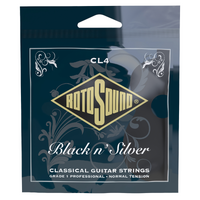 Rotosound CL4 Black N Silver Classical String Set