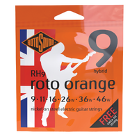 Rotosound RH9 Roto Orange Electric String Set 9 - 46