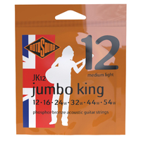 Rotosound JK12 Jumbo King Phosphor Bronze 12 - 54 String