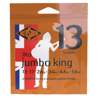 Rotosound JK13 Jumbo King Phosphor Bronze 13 - 56 String