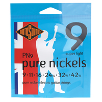 Rotosound PN9 Pure Nickels Electric String Set 9 - 42