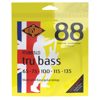 Rotosound RS885LD Tru Bass 88 Black Nylon Tapewound 5 string 65-135