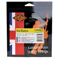 Rotosound RS886LD Tru Bass 88 Black Nylon Tapewound 6 string 50-135